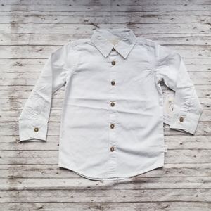 Burt's Bees Baby button down shirt